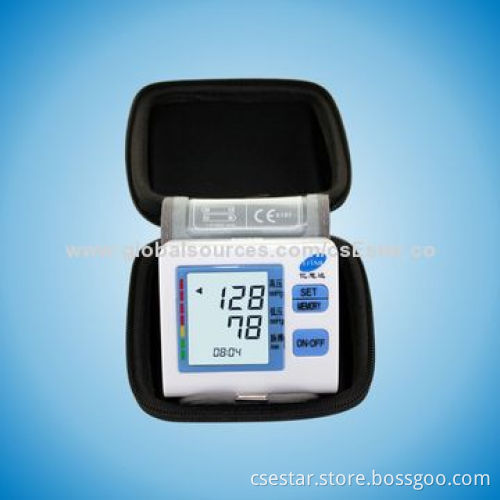 House Service Detector Voice Tester/Digital Wrist Blood Pressure Monitor, CE Mark, LCD Display